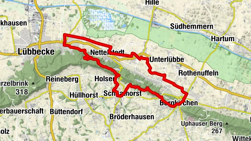 Pilgern auf dem Nikolausweg - Kreis Minden-Lübbecke