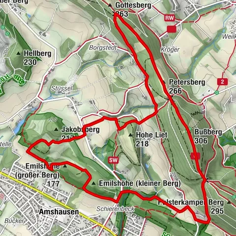 Bergweltenweg | Entlang der letzten Wacholderheiden (Qualitätsweg)