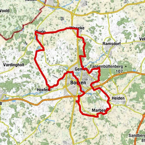 Borken – Stadt, Land, Fluss