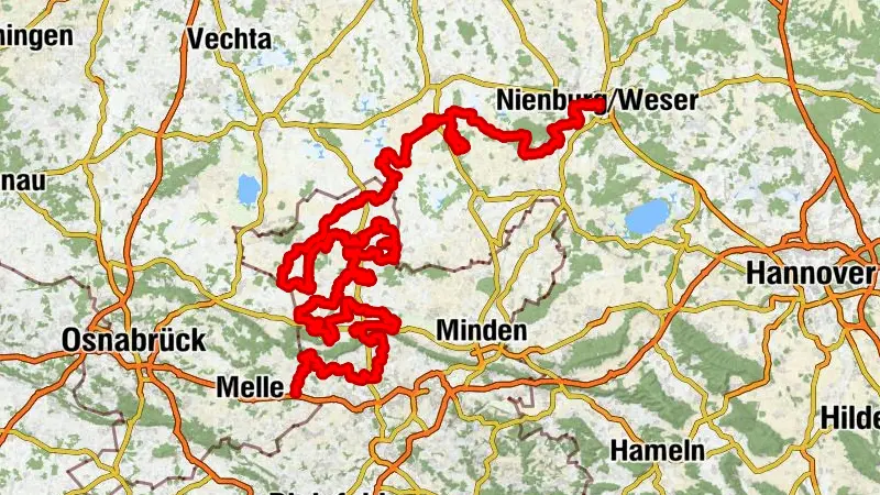 Ellerburg-Aue-Radweg — ländliche Idylle von der Quelle bis zur Mündung -