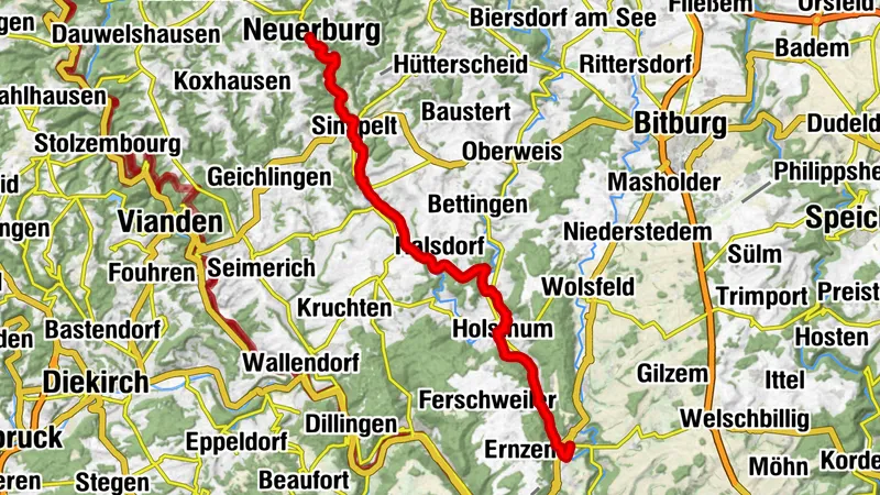 Tagestour auf dem Enz- und Prüm-Radweg (Neuerburg-Irrel)