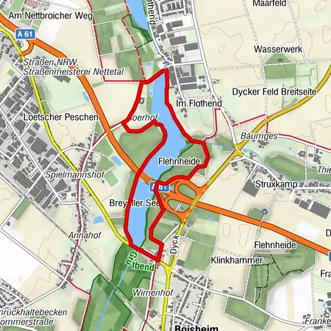 Premium-Spazierwanderweg Breyeller-Seerunde - Wasser.Wander.Welt.