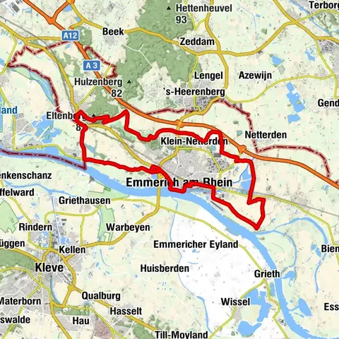 Kennenlernroute rund um Emmerich am Rhein