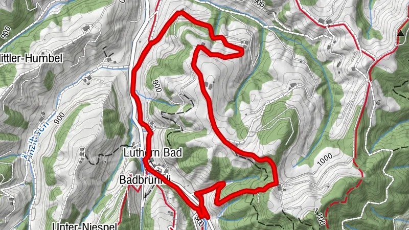 Erlebnisweg Luthern Bad "Lea und Ben"