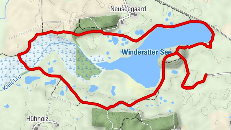 Wanderung Winderatter See