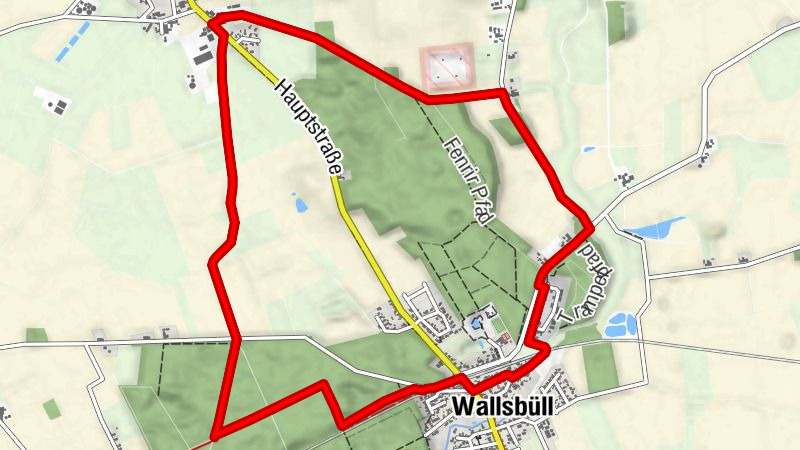 Wanderweg Wallsbüll - Osterby