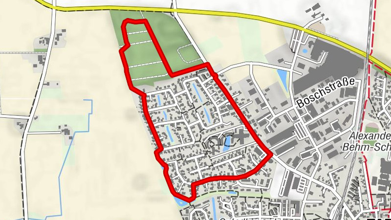 Tarper Ortsrand-Tour | Spazierstrecke