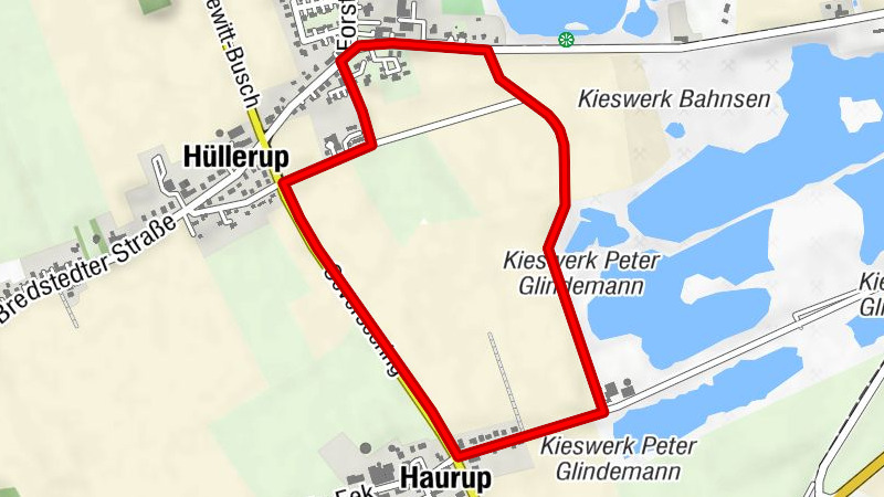 Meisenweg im Seenland um Flensburg