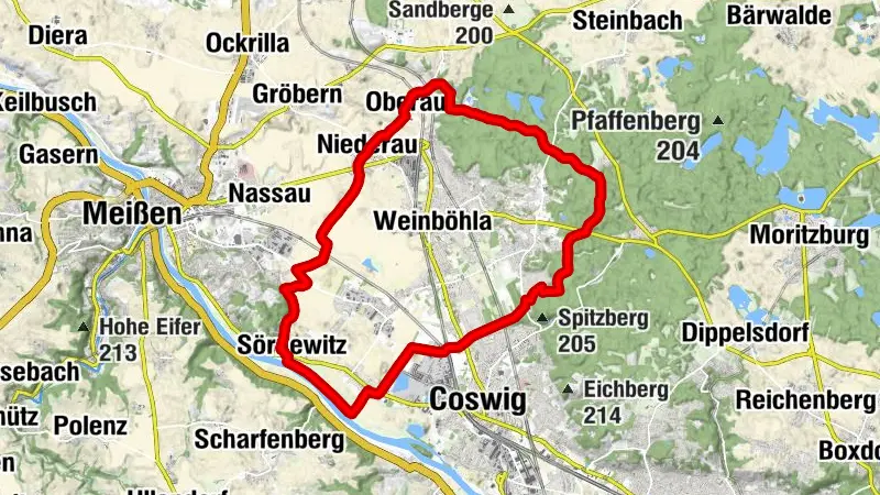 Elbe-Nassau-Friedewald-Radroute