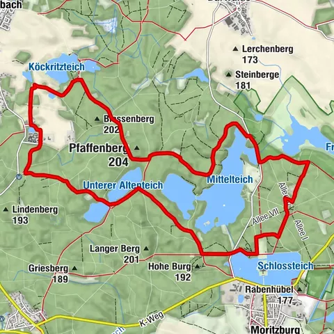 Teiche-Rundweg Moritzburg