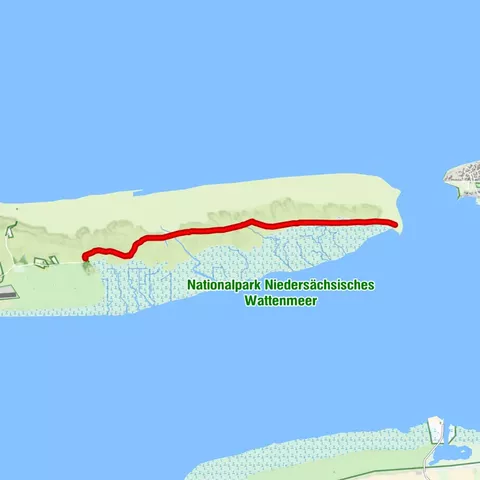 Dünen-Heller-Weg (Mittelweg)