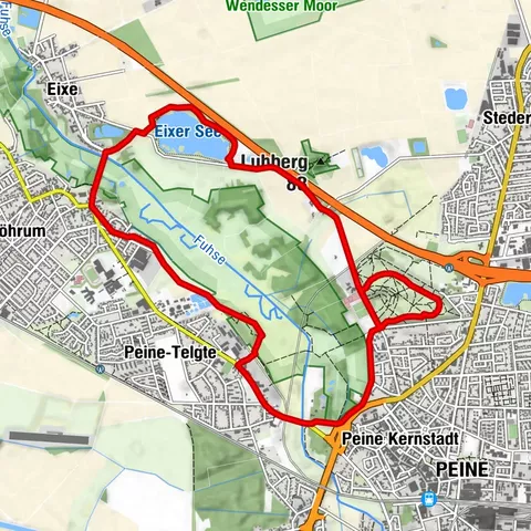 Fuhsetal - Radtour (Berg, Fluss, See) im Peiner Land - Lieblingsradtour
