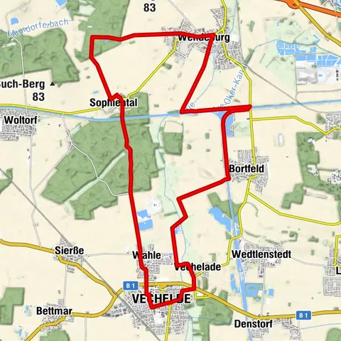 Extraportion Wasser und Wald zwischen Vechelde und Wendeburg - Lieblingsradtour