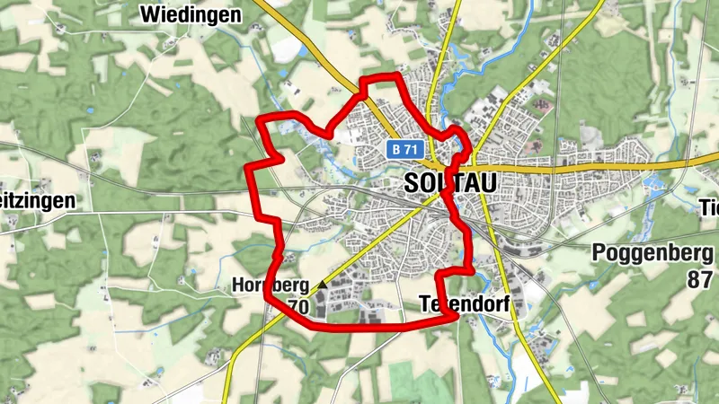 Familientour durch Wälder und Wiesen Soltaus