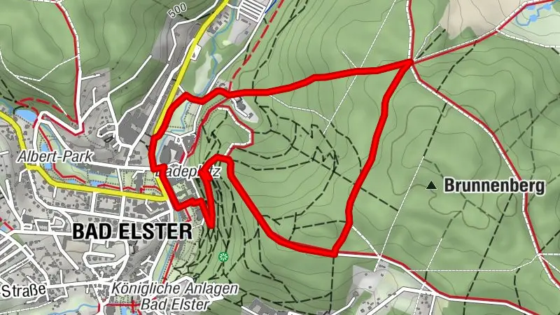 Genusswandern in Bad Elster 1: Terrainkurwege am Brunnenberg