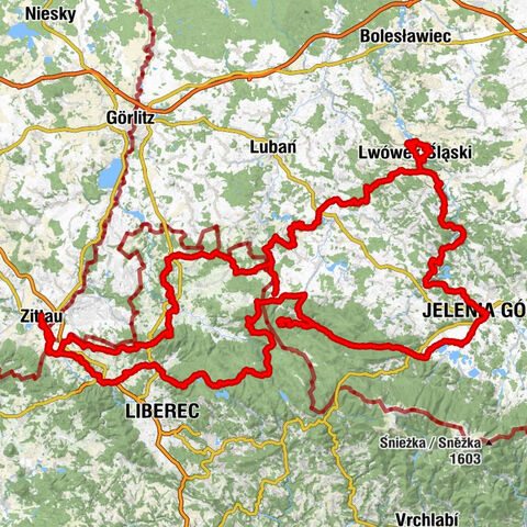 Graveln im Dreiländereck