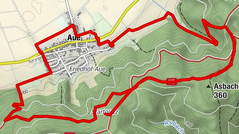 Rundwanderweg Auscher Blick