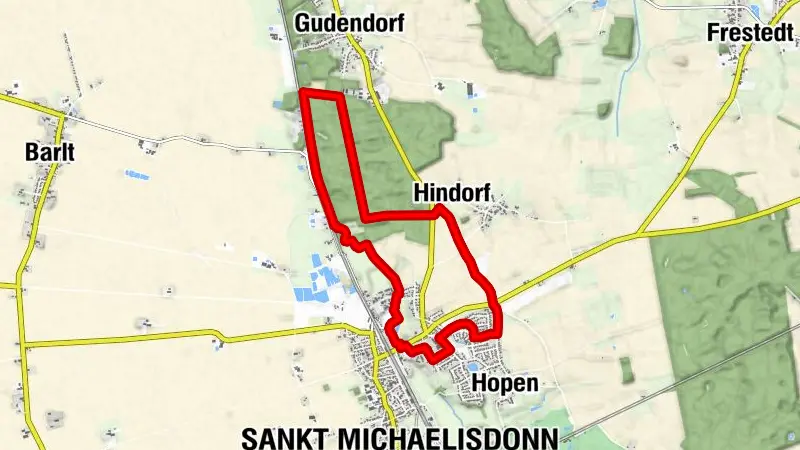 Vom Donner Kleve zum Gudendorfer Forst