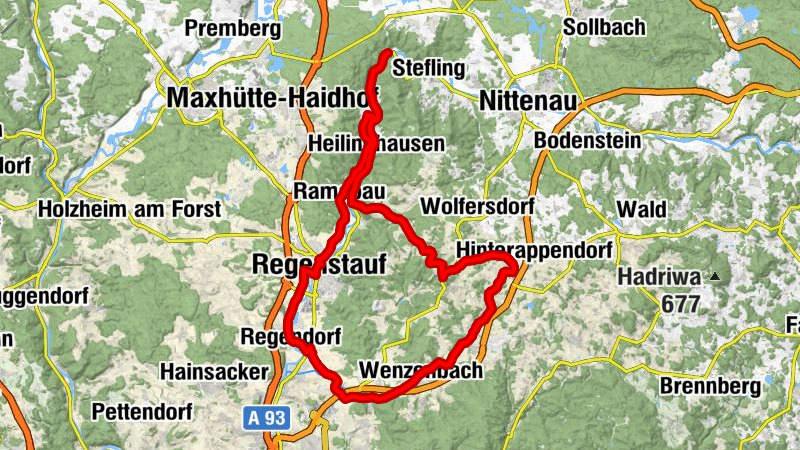 Radtour R2 - Im Regenstaufer Vorwald