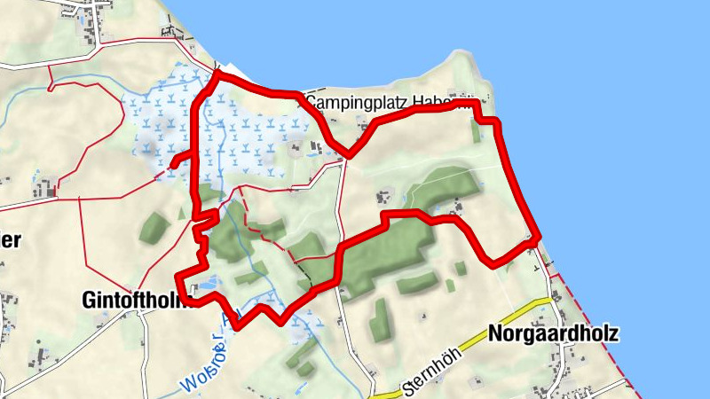 Moore & Meerblicke bei Habernis