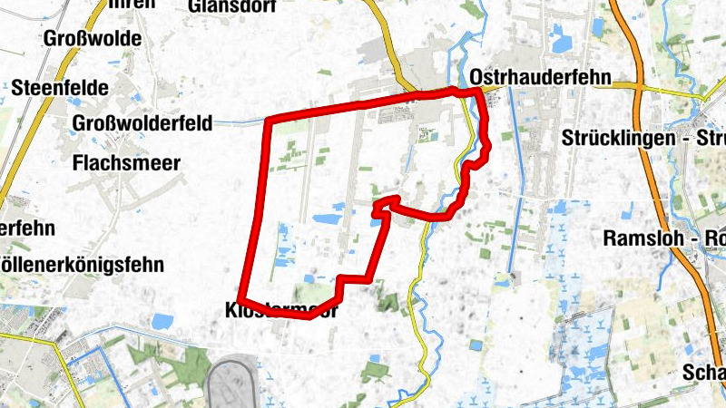 Rhauderfehn erfahren: Wiekentour - R2- / 24 km