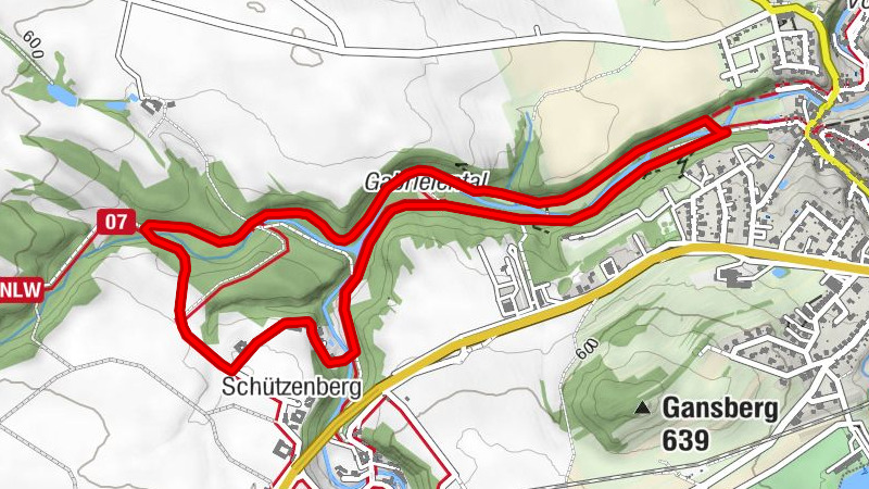 Gabrielental - Schützenberg Rundweg
