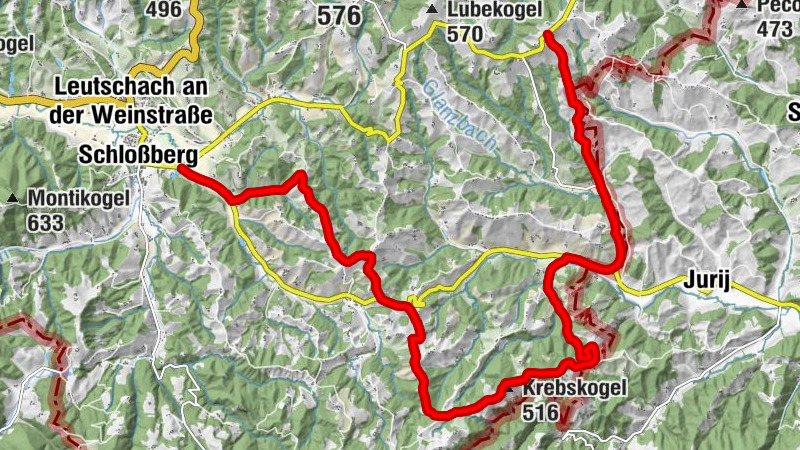 Südsteirischer Panoramaradweg R54