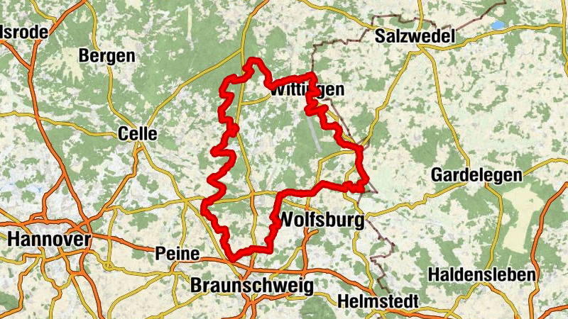 Großer Rundkurs Landkreis Gifhorn