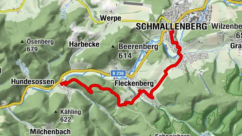 Von Lenne nach Schmallenberg (ÖPNV-Tour)