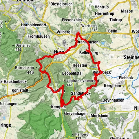 Aussichtspunkte und Einsamkeit im Teutoburger Wald