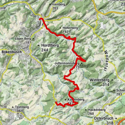 Etappe 04: Erlebnis Elfringhauser Schweiz