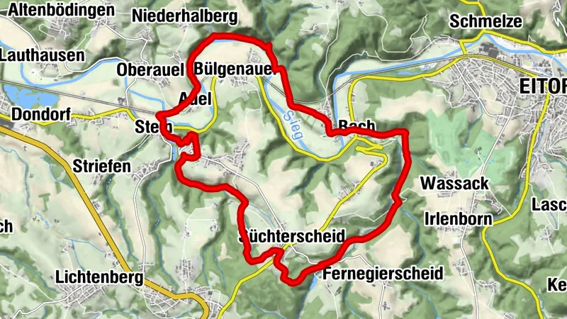 Erlebnisweg Sieg | Dreitälerweg | Hennef
