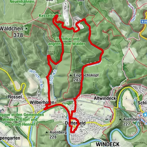 Erlebnisweg Sieg | Pulvermühlenweg | Windeck