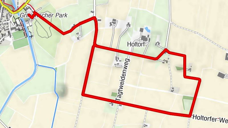 Baumpark-Blaue Strecke