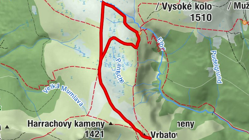 Disway Trails - Barrierefreie Route zur Elbquelle im Riesengebirge