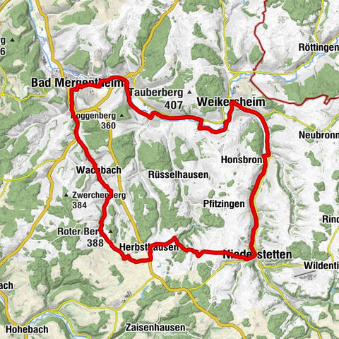 Erlebnistour 9: Durchs Wachbach- und Vorbachtal