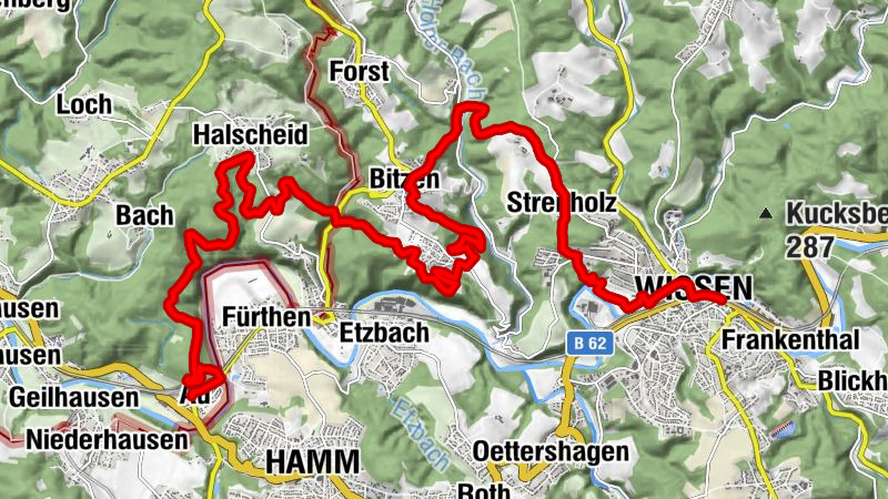 Natursteig Sieg | Etappe 09 | Au–Wissen