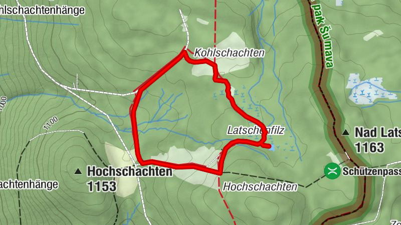 Rundweg Wolf - Vom Hochschachten ins Latschenfilz