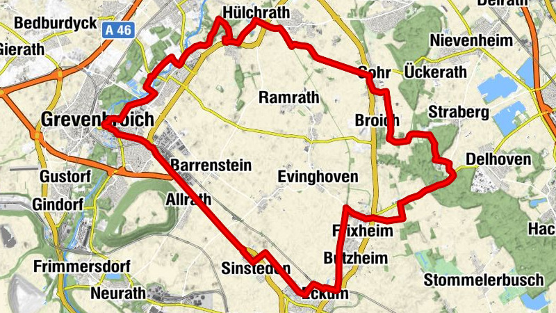 30. Niederrheinischer Radwandertag 2023 - Routentipp 93