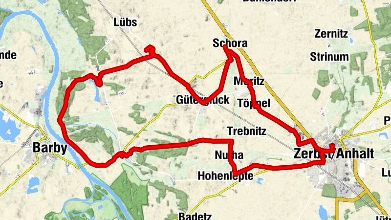 Acker und Elbe-Tour