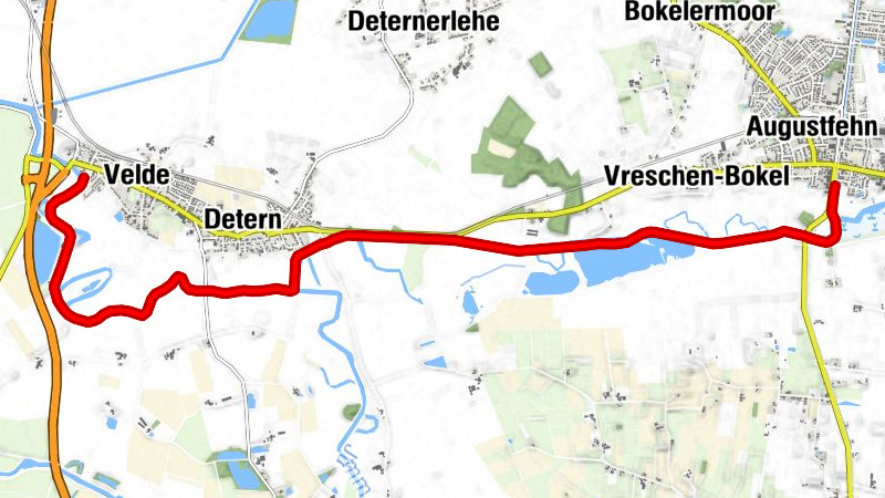 Kanutour von Stickhausen nach Augustfehn