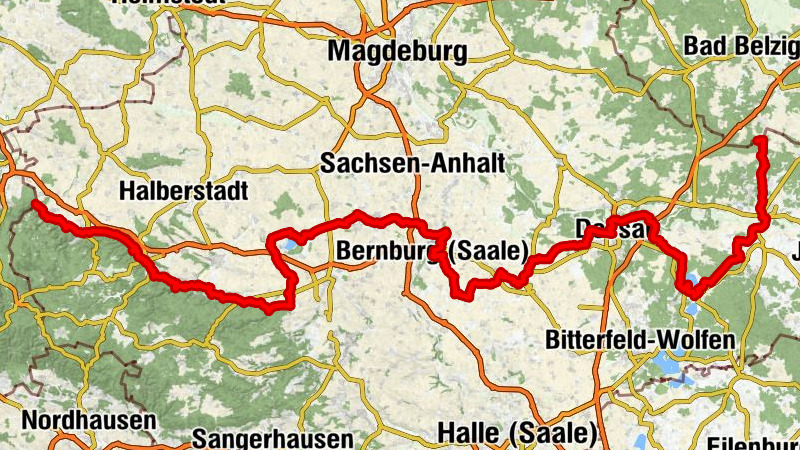 Europaradweg R1 (D3) - Vom Harz zum Fläming!