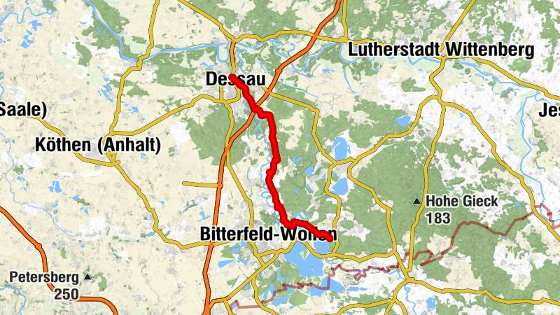 WelterbeRadeltag 2023 - Tour 5 Von Dessau nach Schlaitz