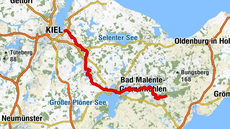Schwentine Wasserwanderweg