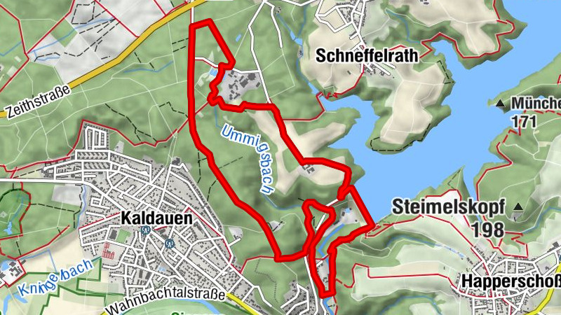 Hiking Route on 26. August 2022