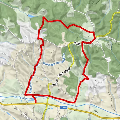 Mountainbike-Rundkurs 5 Les Hauts de Maladène