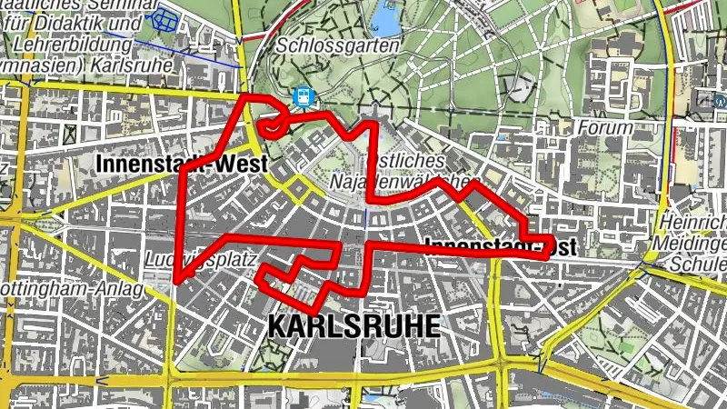 Stadtrundgang „Auf den Spuren Friedrich Weinbrenners“