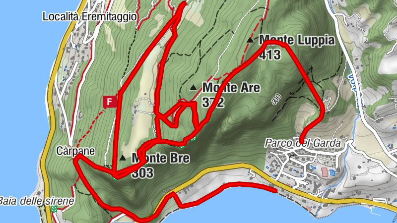 Monte Are Bergwanderung bei Garda - wirklich sehr schön ;-)