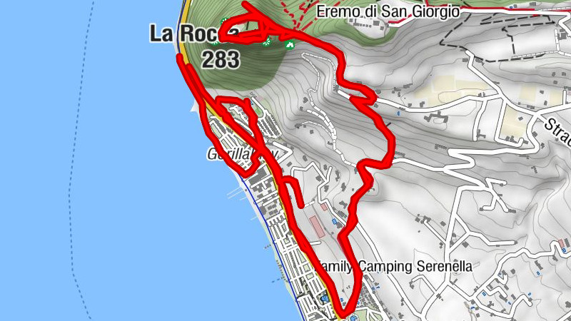 Wanderung auf den Rocca von Garda - Grandioso !