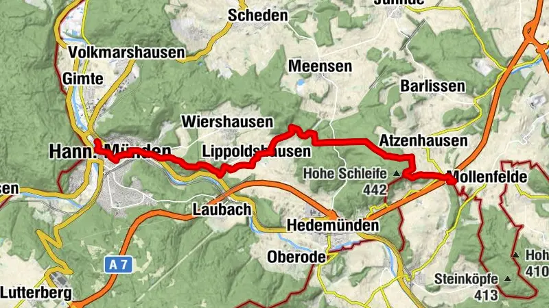 Werra-Burgen-Steig Hessen